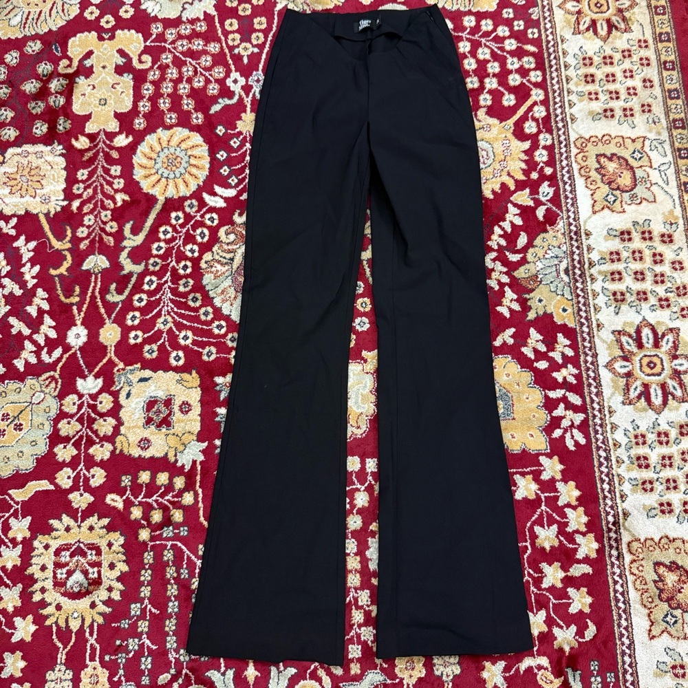 Tiger Mist Black Flared Pants